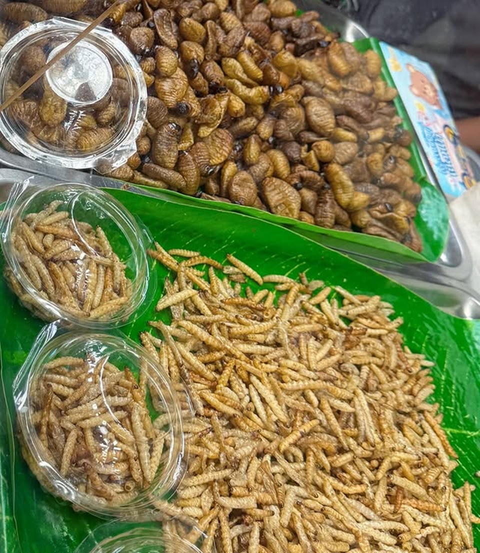 Iris Wullur Mampir ke Kedai Makanan Ekstrem